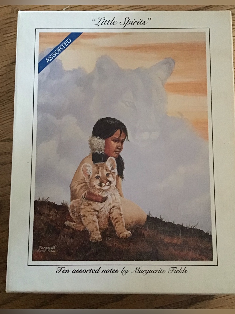 Vintage Native American Art Little Spirits Notecards + Extras